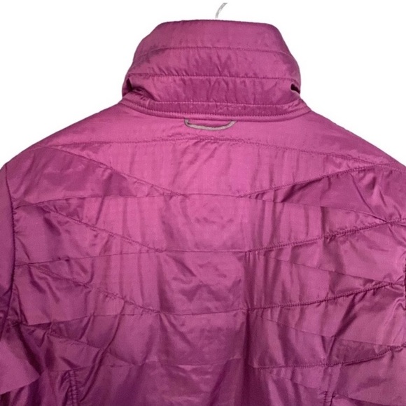 Columbia Sportswear Fuchsia Plum Jacket Kaleidoscope II Insulated M quilted zip - Picture 5 of 11